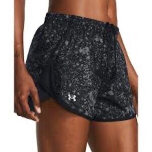 Women's Under Armour Fly- By Printed Shorts NWT Size M